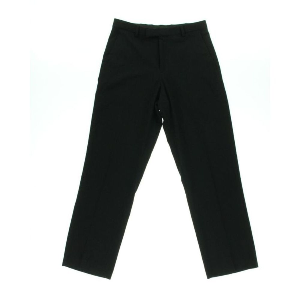 Calvin Klein Boys Morgan Black Classic Fit Dress Pants Trousers NWOT
